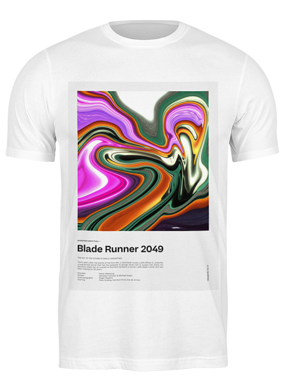 printio футболка классическая бегущий по лезвию 2049 blade runner 2049 Printio Футболка классическая Бегущий по лезвию 2049 / blade runner 2049