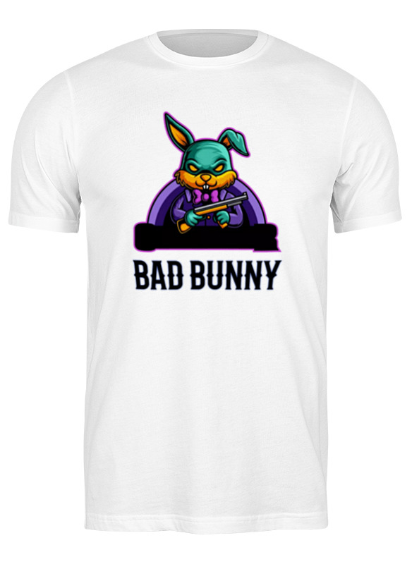 printio футболка классическая bad dog плохой пес Printio Футболка классическая Bad bunny
