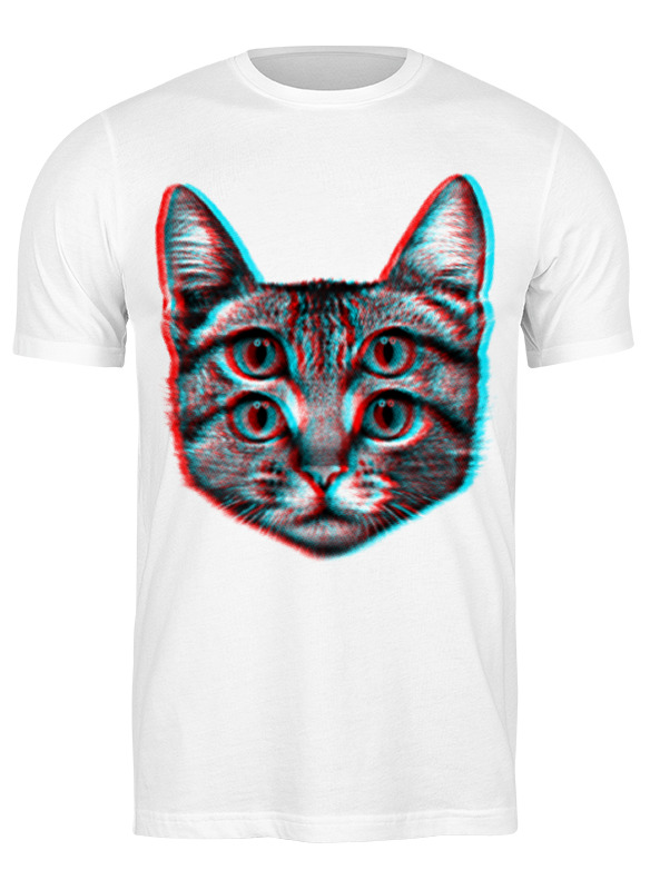 Printio Футболка классическая Кот 3d