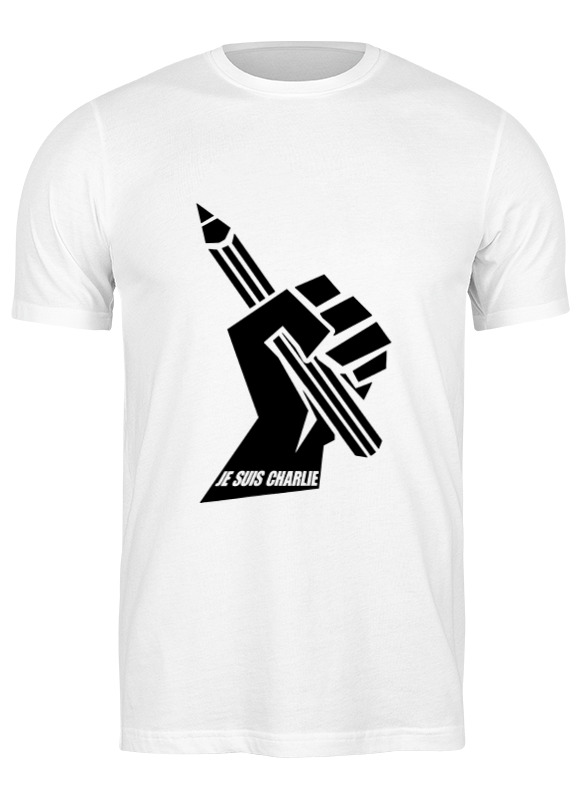 Printio Футболка классическая Je suis charlie, я шарли