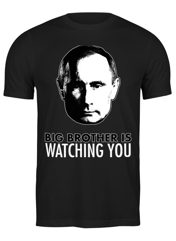 Printio Футболка классическая Big brother putin