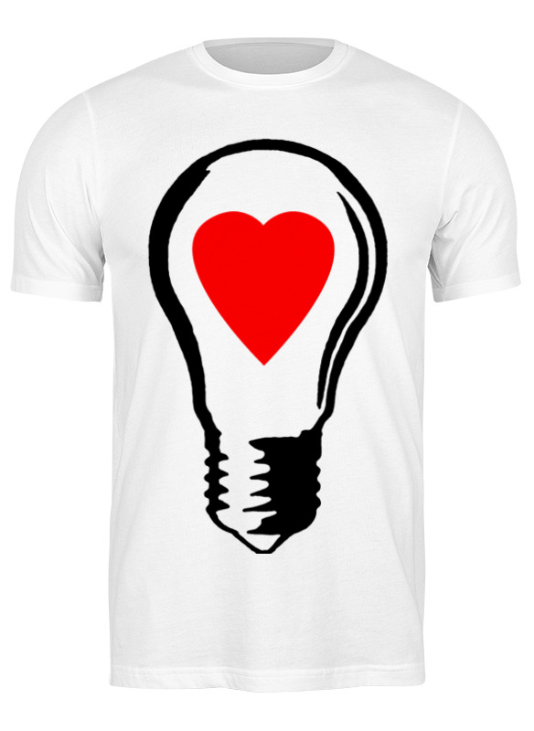 Printio Футболка классическая Big lamp! switch on your love! мужская футболка включи музыку 2xl белый