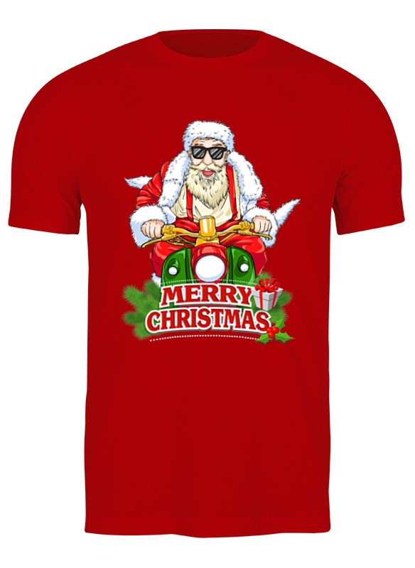 Printio Футболка классическая Santa claus is coming to town printio футболка wearcraft premium santa claus is coming to town