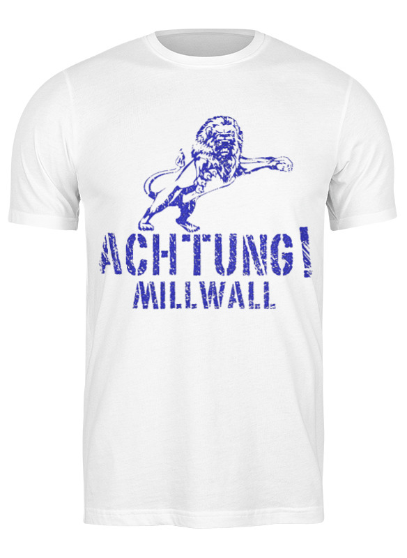 Printio Футболка классическая Achtung millwall fc logo tee printio футболка классическая millwall fc logo hoodie