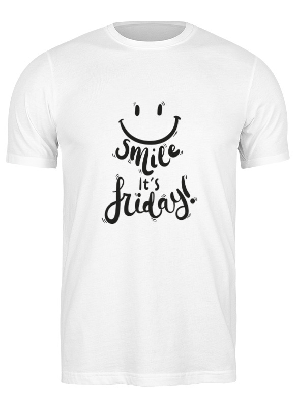 printio футболка классическая улыбнись Printio Футболка классическая Улыбнись
