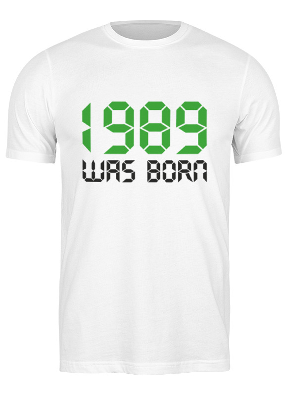 Printio Футболка классическая 1989 год рождения printio футболка классическая 1968 год рождения