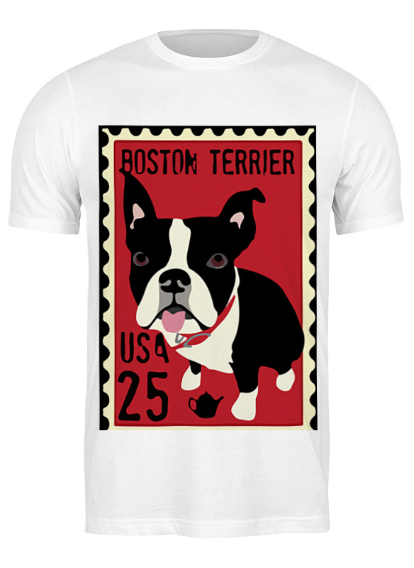 Printio Футболка классическая Boston terrier цена и фото
