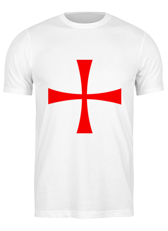 Printio Футболка классическая Крест красный футболка классическая printio красный торнадо