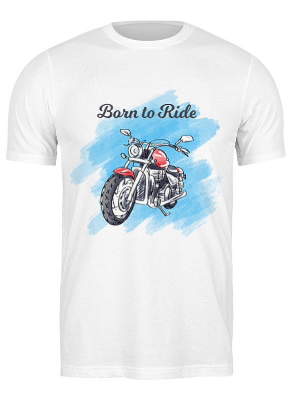 Printio Футболка классическая Born to ride printio детская футболка классическая унисекс born to ride