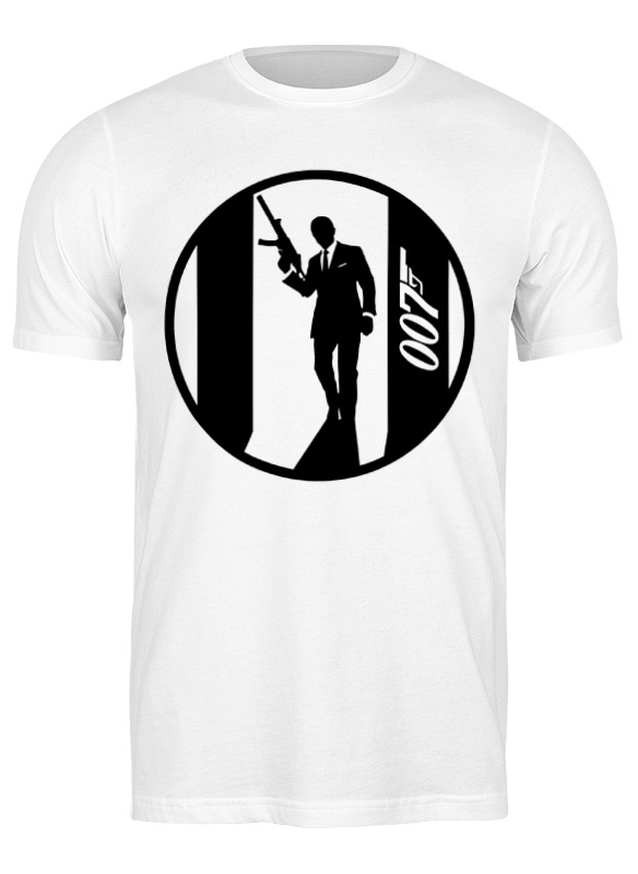 Printio Футболка классическая Джеймс бонд printio футболка wearcraft premium slim fit джеймс бонд james bond 007