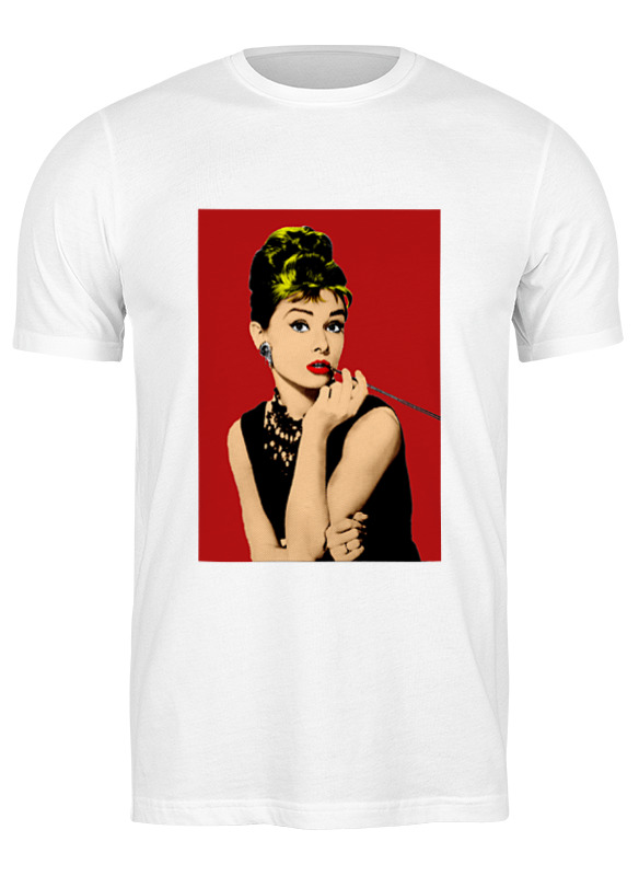 Printio Футболка классическая Одри хепбёрн (audrey hepburn) printio футболка wearcraft premium slim fit одри хепбёрн audrey hepburn