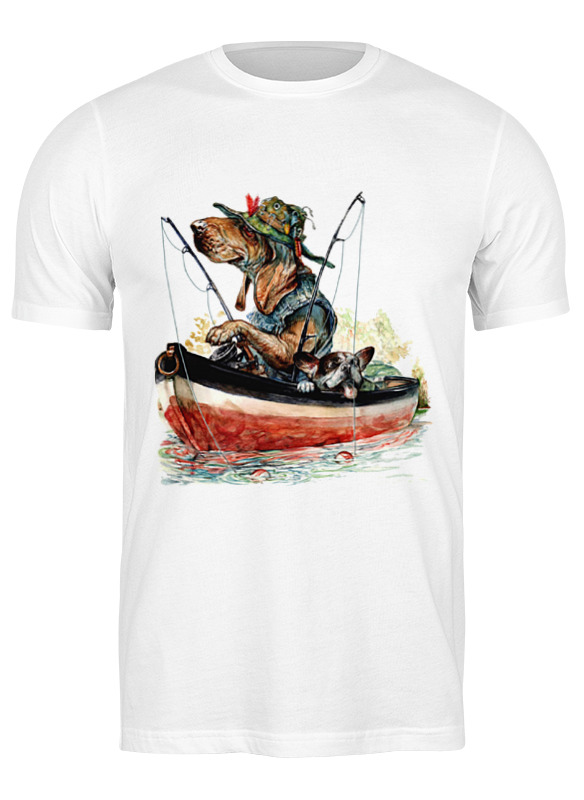 Printio Футболка классическая Рыболов мужская футболка мишка рыболов xl черный