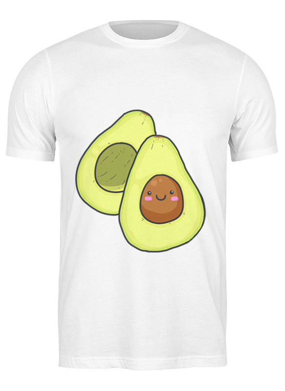 Printio Футболка классическая Авокадо printio детская футболка классическая унисекс вегетарианский дизайн зеленое сердце и фрукт