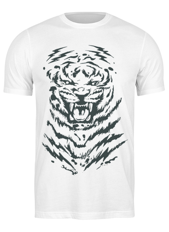 Printio Футболка классическая Белый тигр