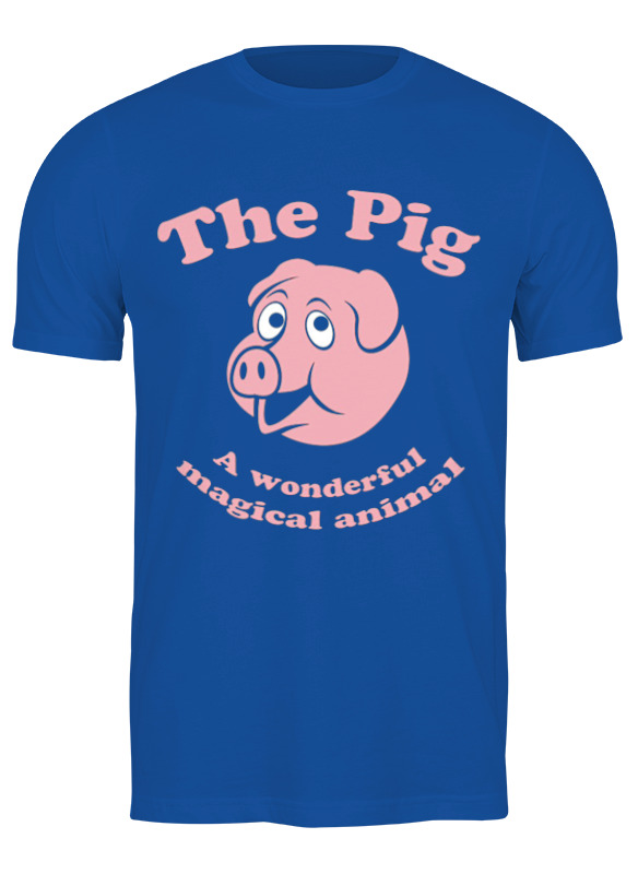 printio футболка классическая the pig Printio Футболка классическая The pig