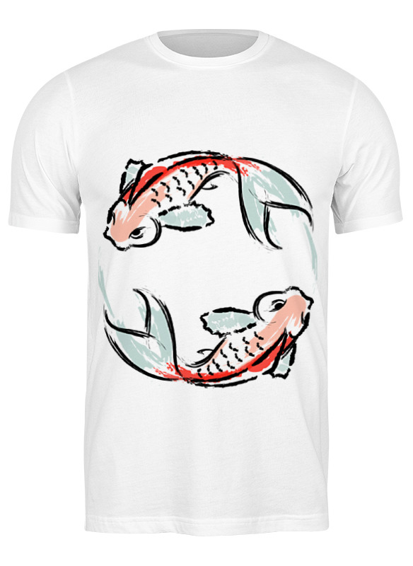 Printio Футболка классическая Знак зодиака рыбы женская футболка корги с кругом s белый