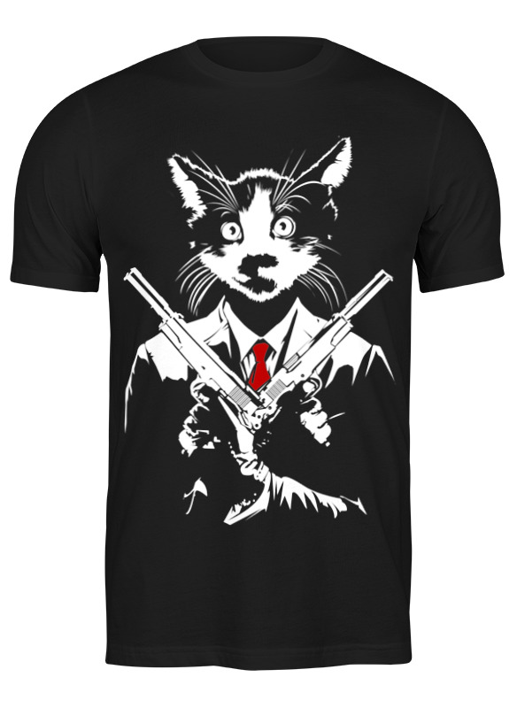 Printio Футболка классическая Кот киллер