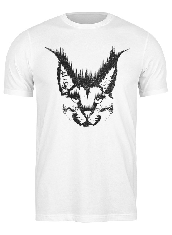 printio футболка классическая cat and mountains Printio Футболка классическая Lynx - рысь