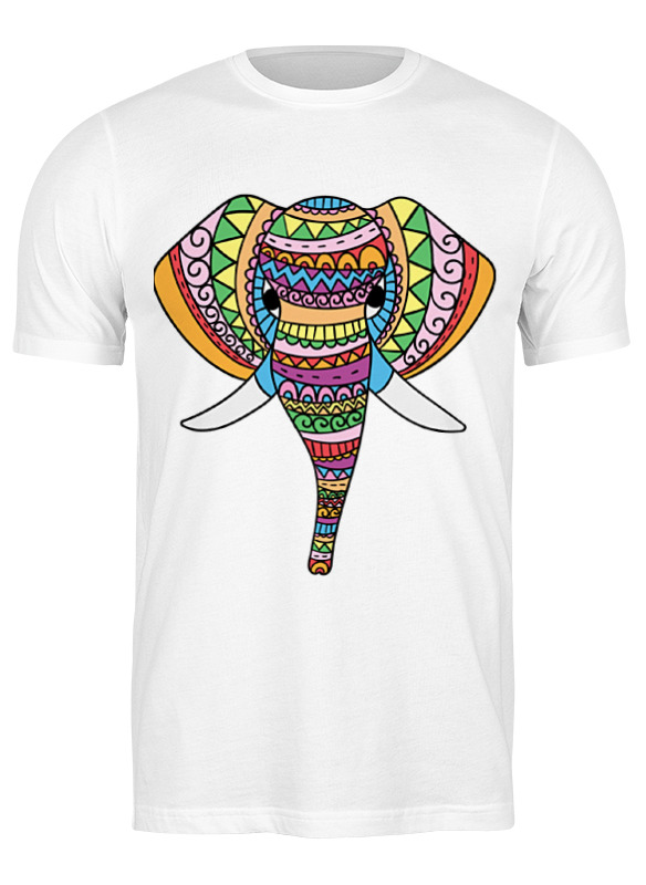 Printio Футболка классическая Индийский слон printio детская футболка классическая унисекс индийский слон