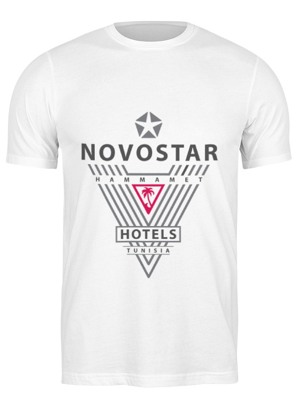 Printio Футболка классическая Novostar hotels тунис triangles printio подушка novostar hotels тунис hammamet