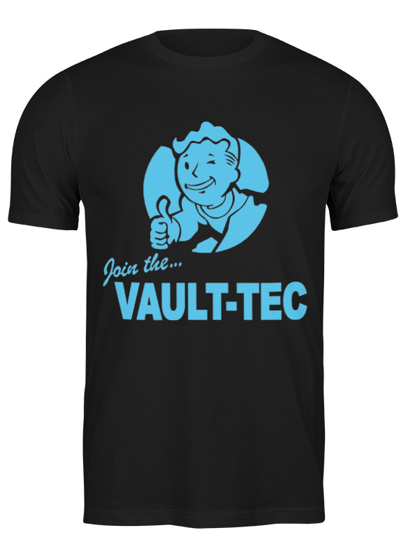 цена Printio Футболка классическая Fallout vault-tec