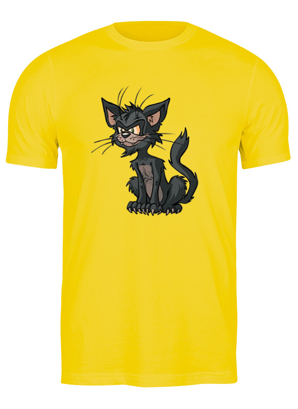 Printio Футболка классическая Странный котик printio футболка классическая странный зайка