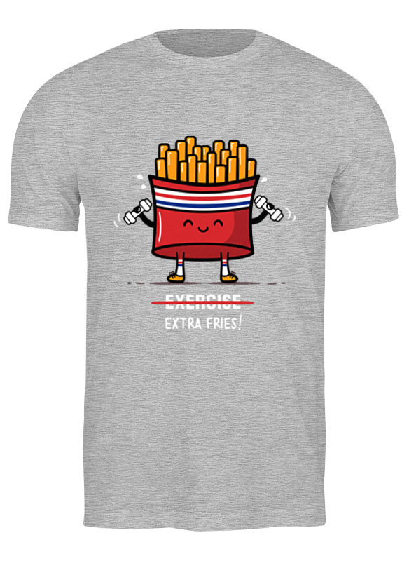 Printio Футболка классическая Картошка фри