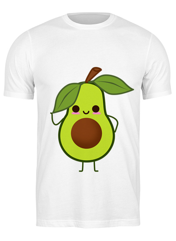 Printio Футболка классическая Авокадо printio футболка классическая вегетарианский дизайн зеленое сердце и фрукт