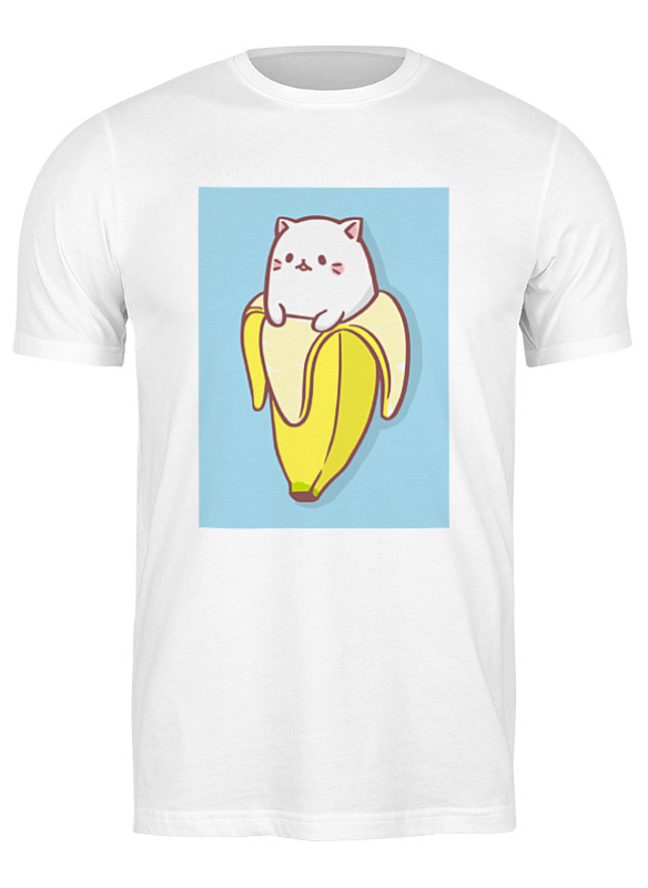 Printio Футболка классическая Бананька (bananya) футболка printio 2151856 бананька bananya размер 2xl цвет белый