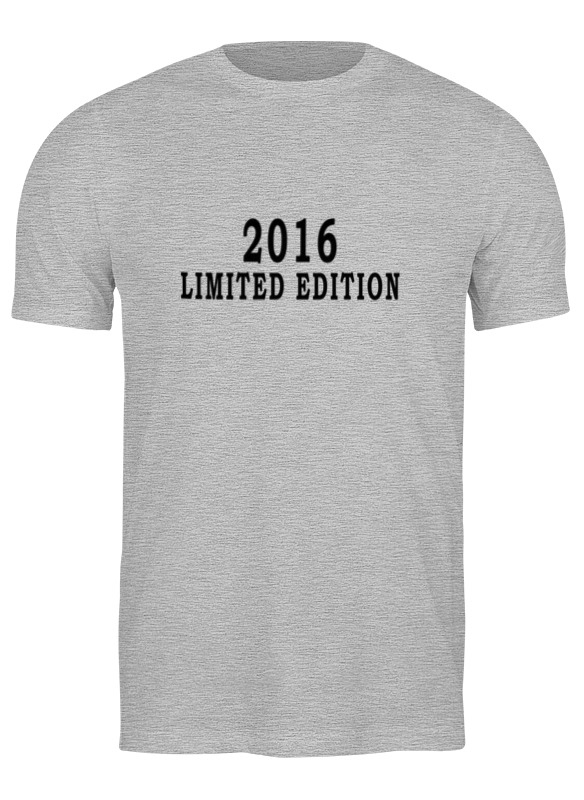 Printio Футболка классическая 2016 limited edition printio футболка классическая “i am limited edition”