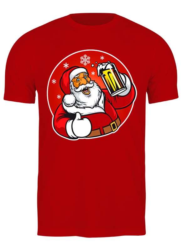 Printio Футболка классическая Santabeer