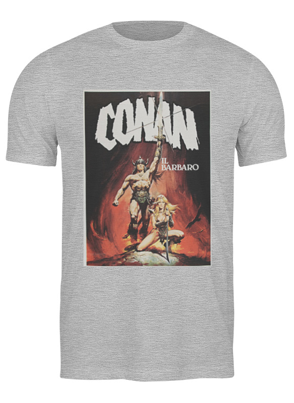 Printio Футболка классическая Conan the barbarian printio детская футболка классическая унисекс conan the barbarian