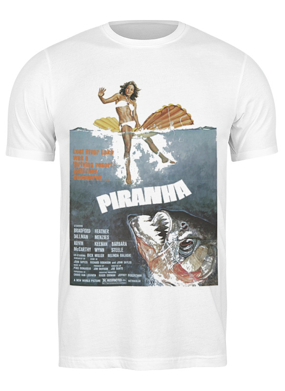 Printio Футболка классическая Piranha / пираньи printio сумка piranha пираньи