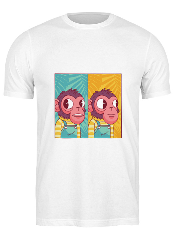Printio Футболка классическая Мем с обезьяной printio детская футболка классическая унисекс мем с обезьяной