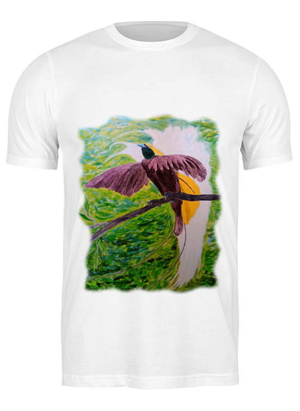 Printio Футболка классическая Малая райская птица printio футболка wearcraft premium малая райская птица