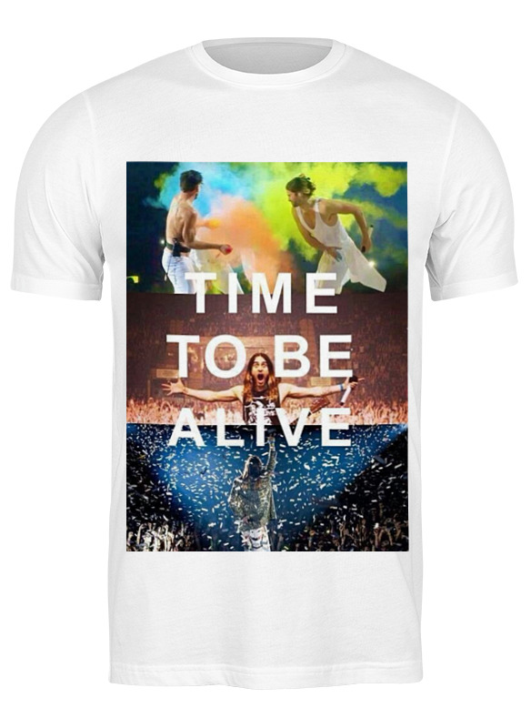 Printio Футболка классическая Time to be alive printio футболка wearcraft premium time to be alive