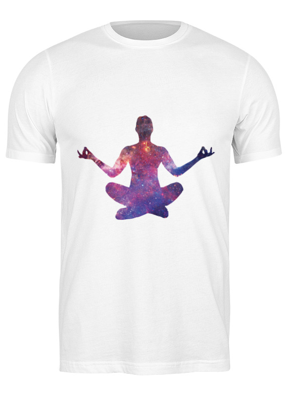 Printio Футболка классическая Медитация йога арт детская футболка милый зайчик и йога медитация time 164 синий