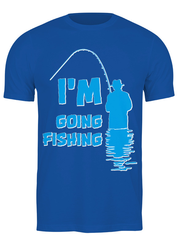 Printio Футболка классическая Иду на рыбалку printio футболка классическая иду на вы