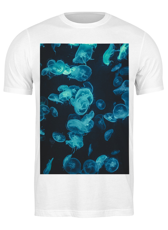 Printio Футболка классическая Морские медузы мужская футболка влюбленные медузы m белый