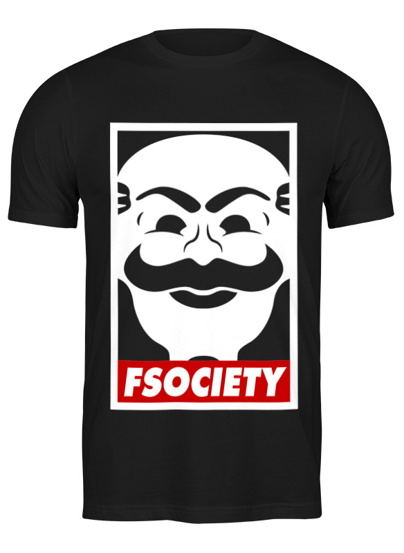 Printio Футболка классическая Мистер робот. fsociety