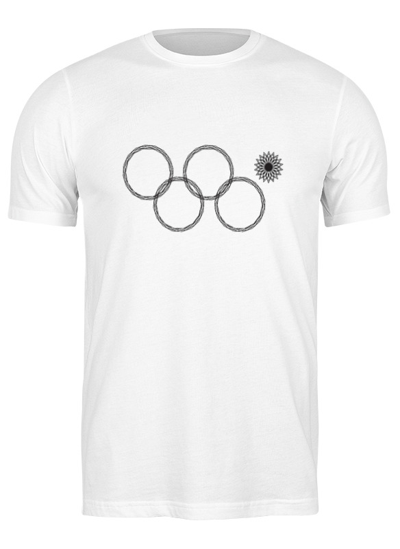 Printio Футболка классическая Нераскрывшееся олимпийское кольцо printio детская футболка классическая унисекс нераскрывшееся кольцо сочи 2014