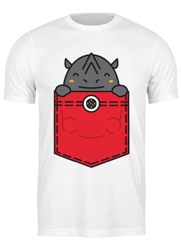 Printio Футболка классическая Носорог