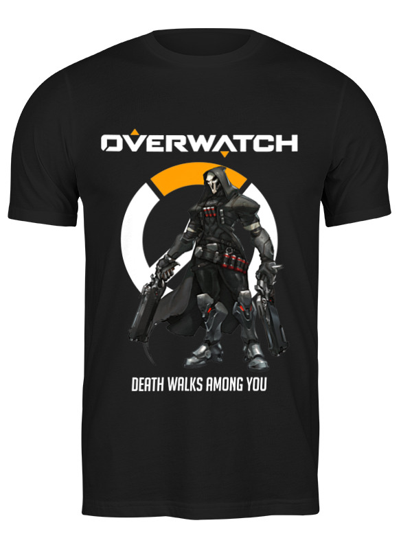 Printio Футболка классическая Overwatch. жнец