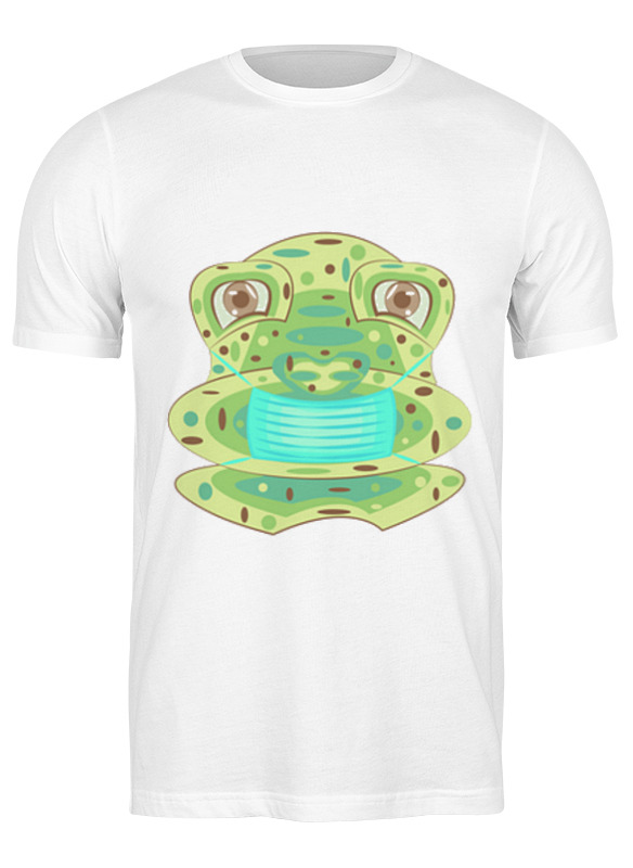 Printio Футболка классическая Жаба в маске printio футболка для собак жаба в маске