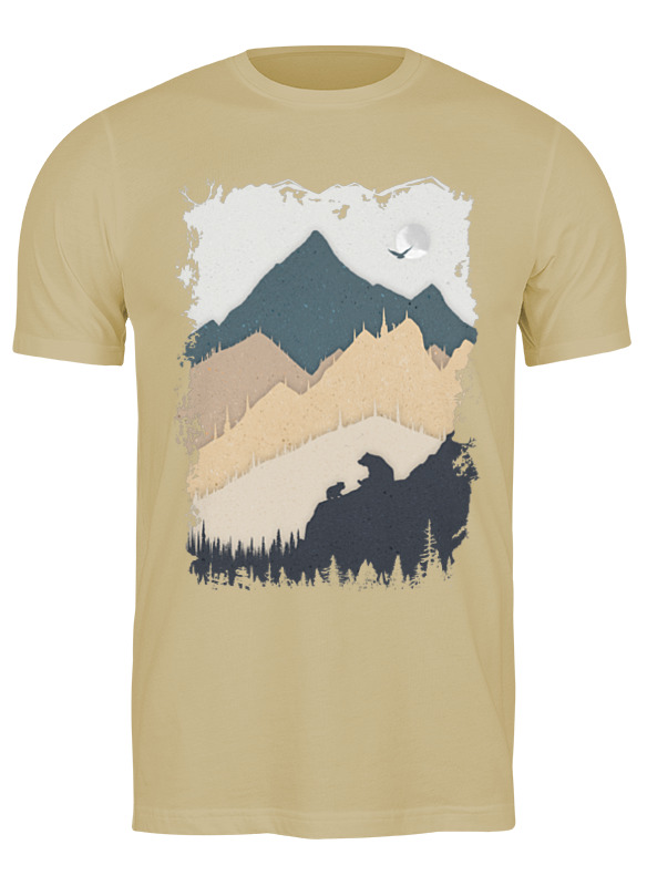 Printio Футболка классическая Bears in the mountains printio футболка wearcraft premium bears in the mountains