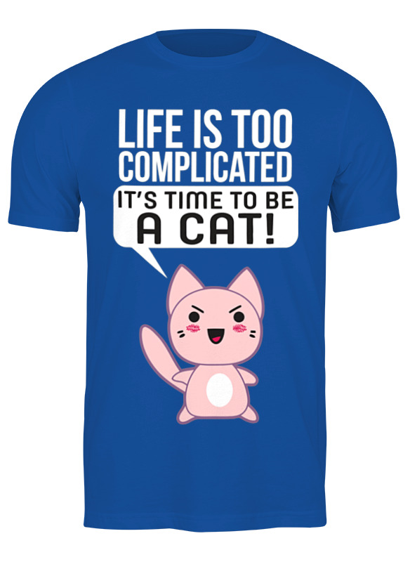 Printio Футболка классическая Life cat