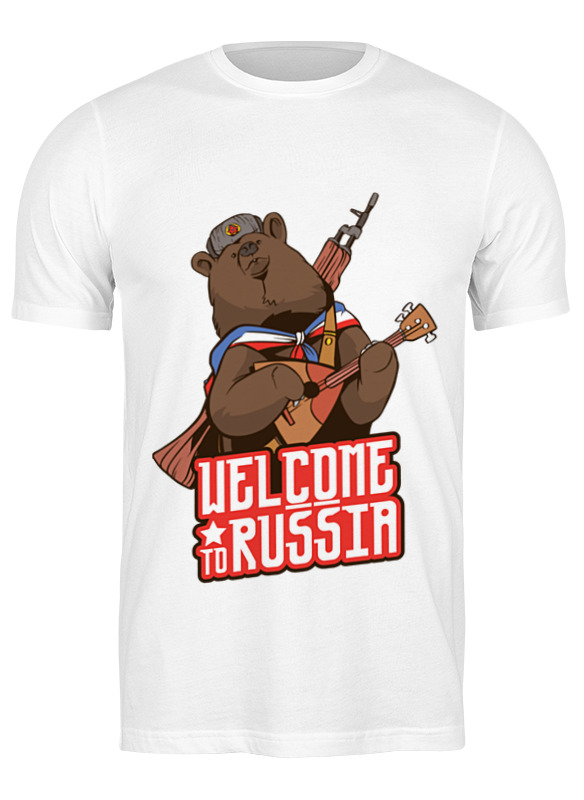 Printio Футболка классическая Welcome to russia printio детская футболка классическая унисекс welcome to russia