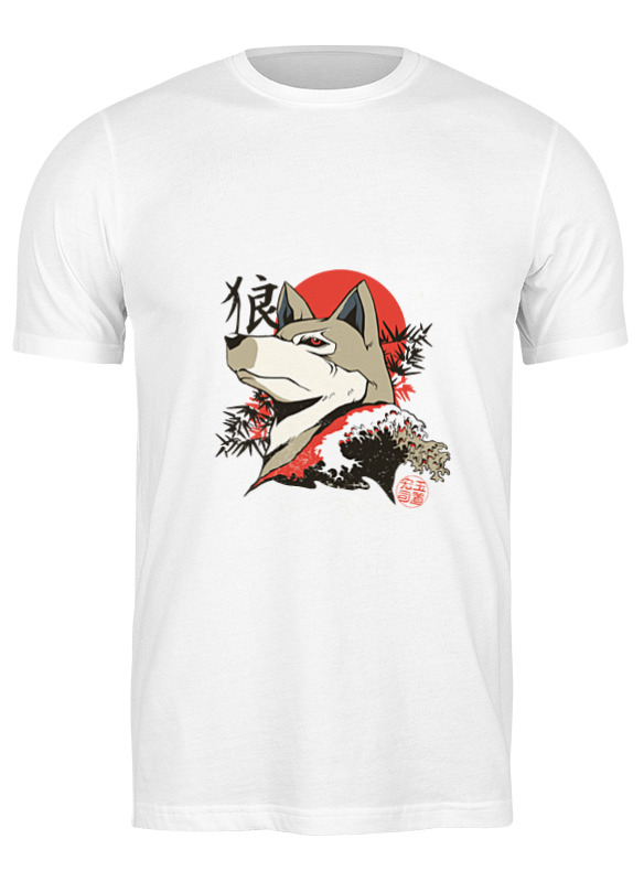 Printio Футболка классическая Japanese wolf printio детская футболка классическая унисекс japanese wolf