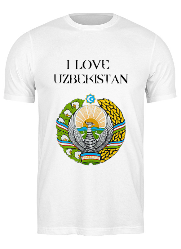 Printio Футболка классическая Uzbekistan printio сумка uzbekistan