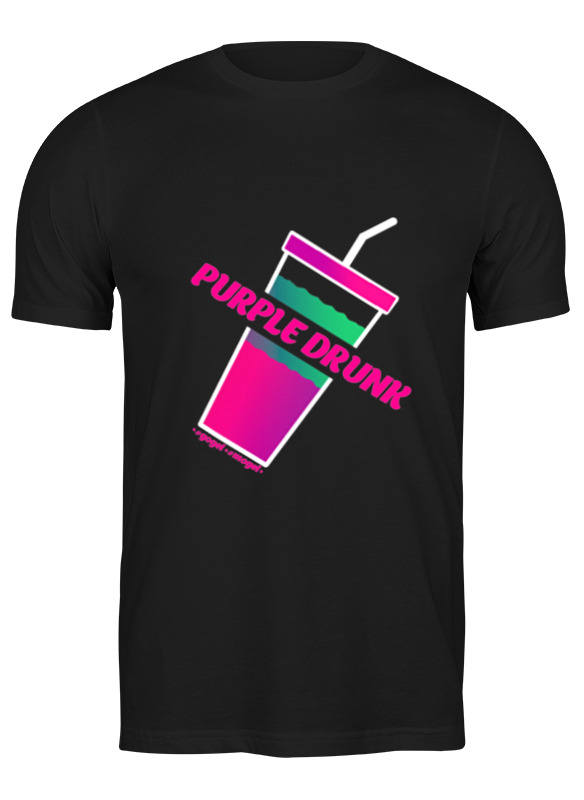 Printio Футболка классическая Purple drank от #gogel#mogel printio футболка классическая арбузное настроение от gogel mogel